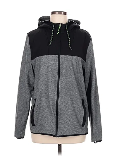 Pre-owned Under Armour Zip Up Hoodie In Gray