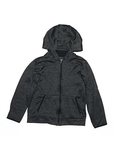 Pre-owned Under Armour Kids' Zip Up Hoodie In Gray