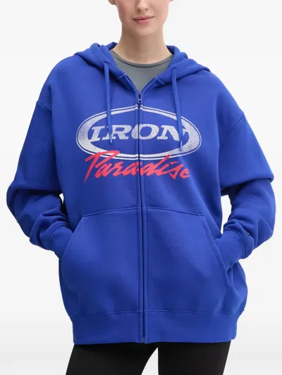 Under Armour Zip-up Hoodie In Blue
