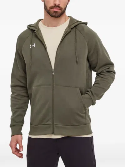 Under Armour Zip-up Hoodie In Brown