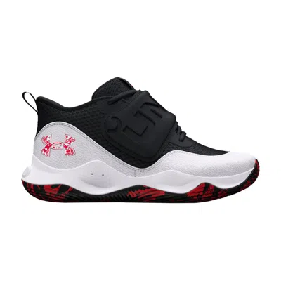 Pre-owned Under Armour Zone Bb 2 Gs 'black White' | Kid's Size 5