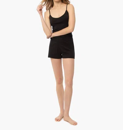 Under The Canopy Organic Lounge Short In Black