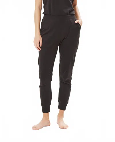 Under The Canopy Organic Tapered Jogger In Black