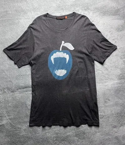 Pre-owned Undercover - Aw/07 Apple Fang Tee In Gray