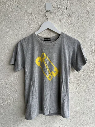 Pre-owned Undercover 2000s  Jun Takahashi Graphic Tee Y2k Lgb In Gray