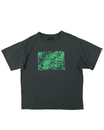 Pre-owned Undercover 2000ss Leopard Print Logo Tee In Grey
