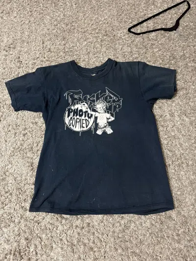 Pre-owned Undercover 2001  ‘fucked Up Photo Copied' Shirt In Black