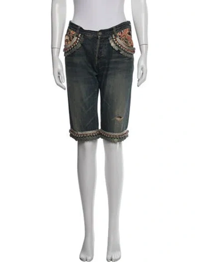 Pre-owned Undercover 2004 Knee-length Shorts In Blue