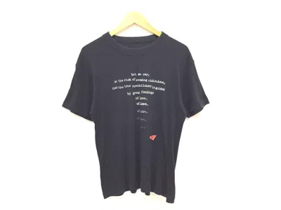 Pre-owned Undercover 2005  Jun Takahashi X Vogue Tee In Black