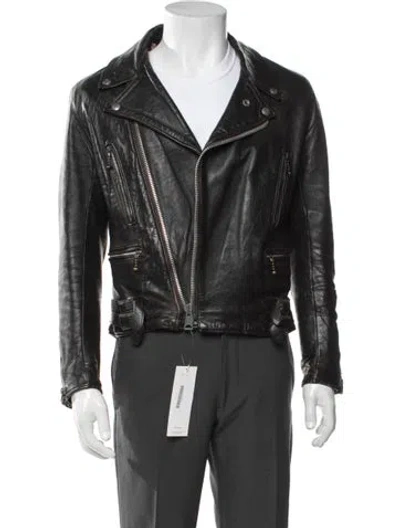 Pre-owned Undercover 2013 1 Of 1 Custom Moto Jacket In Black
