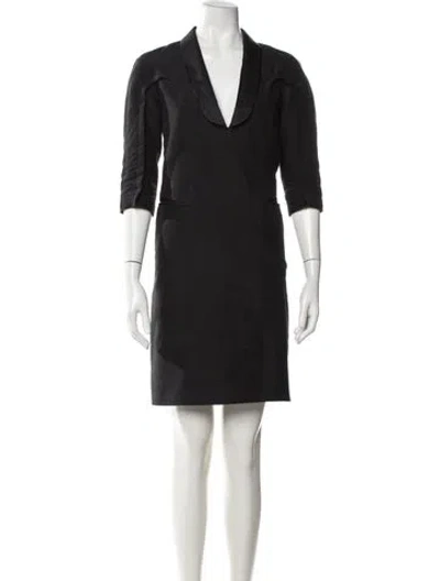 Pre-owned Undercover 2014 Mini Dress In Black