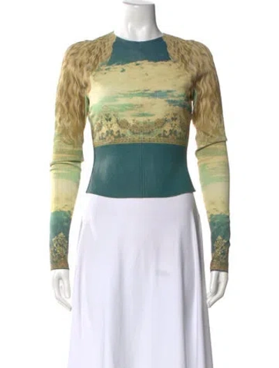 Pre-owned Undercover 2015 Leather Top In Blue