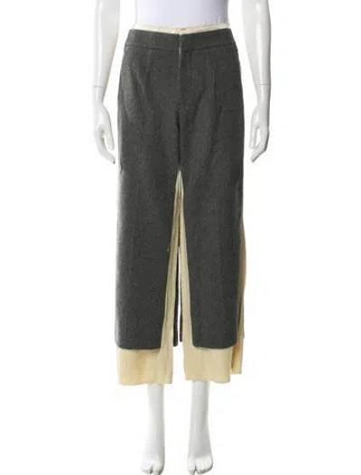 Pre-owned Undercover 2016 Wide Leg Pants In Gray