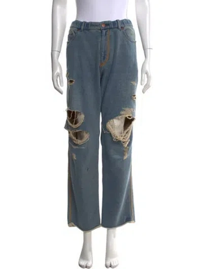 Pre-owned Undercover 2018 Pants In Blue
