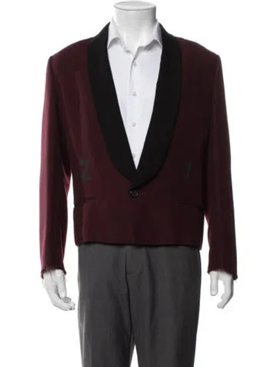 Pre-owned Undercover 2019 'zoruge' Blazer In Burgundy