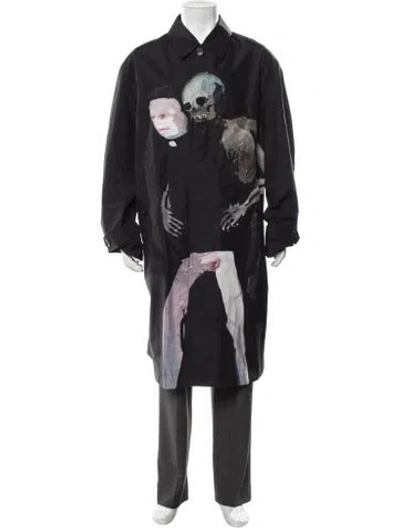 Pre-owned Undercover 2024 'the Banshees' Overcoat W/ Tags In Black