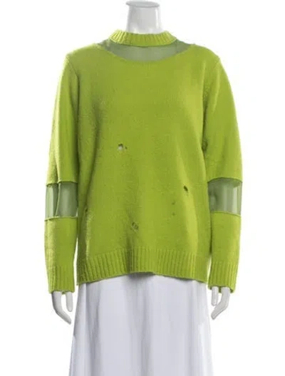Pre-owned Undercover 2024 Wool Sweater In Green