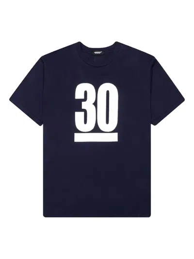 Undercover 30th Anniversary Graphic T-shirt In Blue