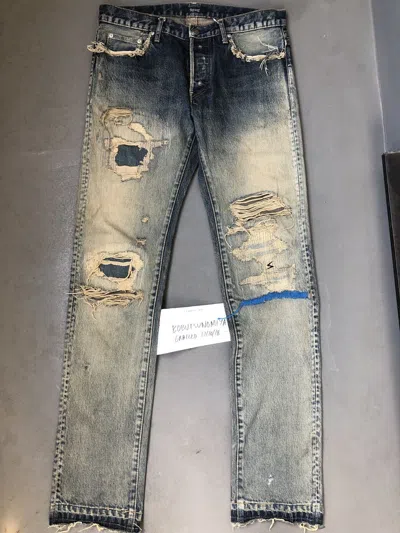 Pre-owned Undercover 68 Denim Size 4 In Blue