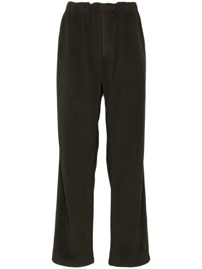 Undercover Appliqué Logo Straight-leg Trousers In グリーン