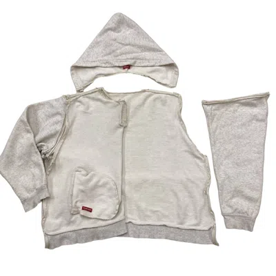 Pre-owned Undercover 98-99aw « Exchange » Hoodie In Grey