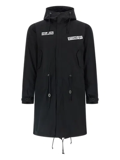 Undercover Heldon 2-in-1 Parka Coat In Black