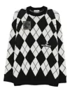 Undercover Argyle Sweater In Multi