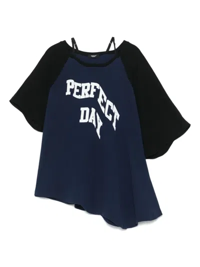 UNDERCOVER ASYMMETRIC T-SHIRT