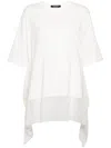Undercover Asymmetric T-shirt In White