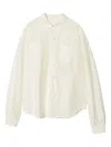 Undercover Asymmetrical-buttons Shirt In Neutral