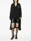 Undercover Asymmetrical Top In Black