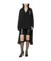 Undercover Asymmetrical Top In Black