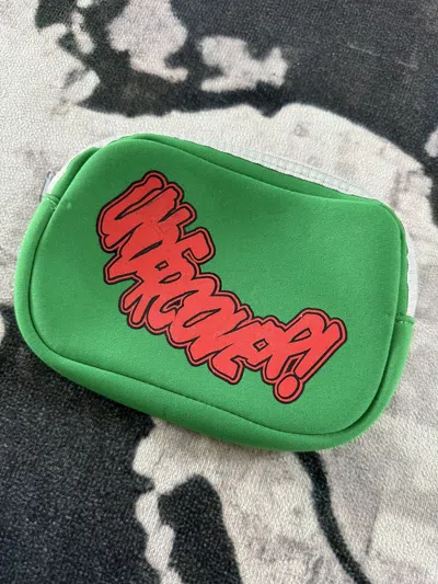 Pre-owned Undercover Aw00/01  Zipper Case In Green