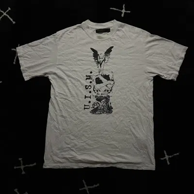 Pre-owned Undercover Aw02 - “u.i.s.m” T Shirt In White
