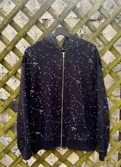 Pre-owned Undercover Aw02 Witch's Cell Division Zip Up Hoodie In Black