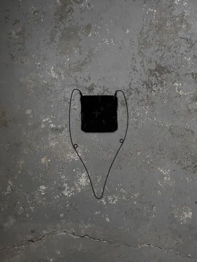 Pre-owned Undercover Aw02 “witches Cell Division” Cross Body Bag- Jun Takahashi In Black