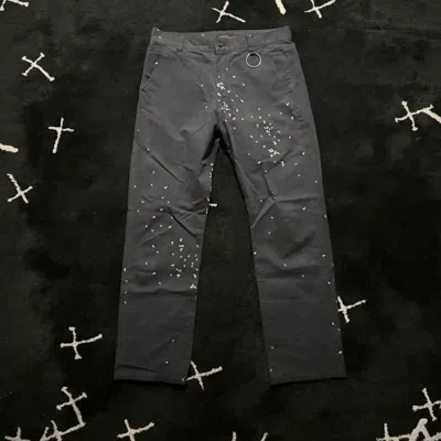 Pre-owned Undercover Aw02 - “witches Cell Division” Cross Pants In Black