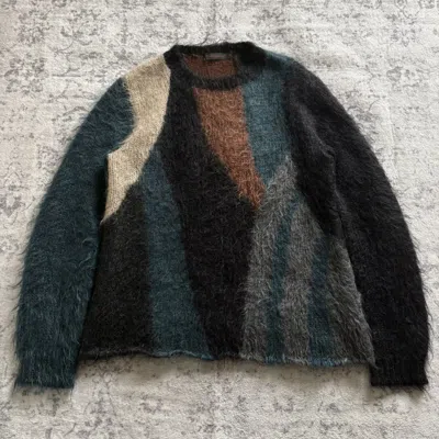 Pre-owned Undercover Aw02 Witches Cell Division Mohair Sweater | M In Multi