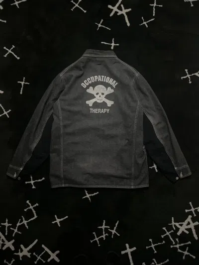 Pre-owned Undercover Aw03 - “paper Doll” Occupational Therapy Hybrid Jacket In Black