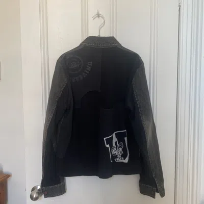 Pre-owned Undercover Aw03  Paper Doll Denim Jacket In Black