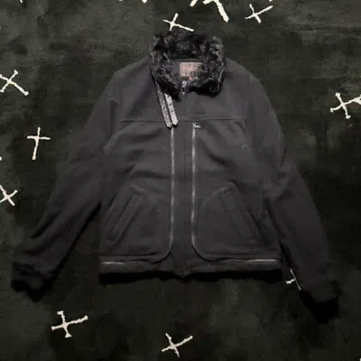 Pre-owned Undercover Aw06 - “guru Guru” Fur Jacket In Black