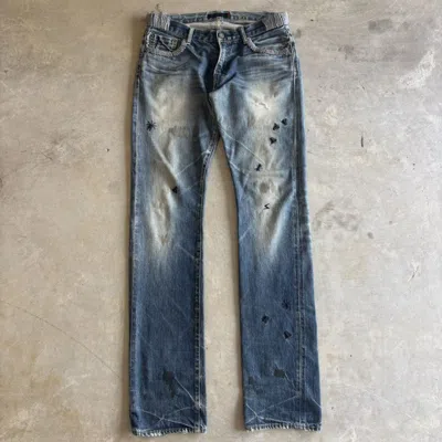 Pre-owned Undercover Aw06 “guruguru” Bug Denim In Blue