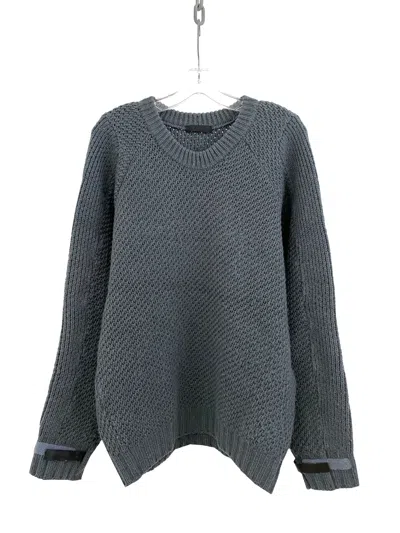 Pre-owned Undercover Aw10 Avakareta Life Alpaca Wool Sweater In Grey