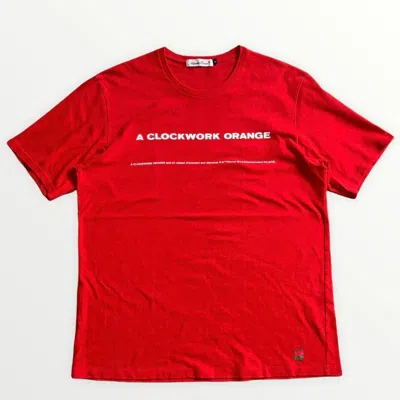 Pre-owned Undercover Aw19 'a Clockwork Orange' T-shirt In Red
