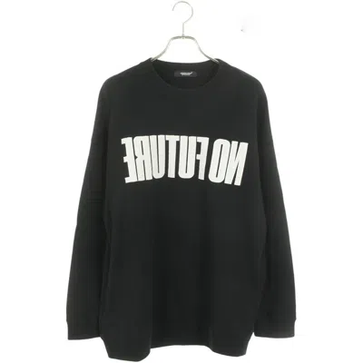 Pre-owned Undercover Aw23 Oversized "no Future" Sweatshirt In Black