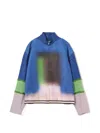Undercover Back-straps Jacket In Blue