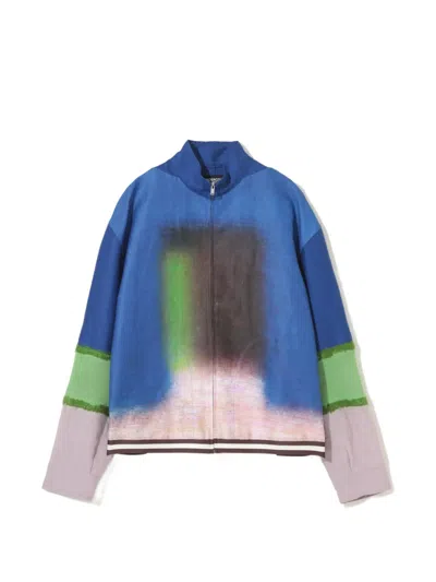 Undercover Back-straps Jacket In Blue