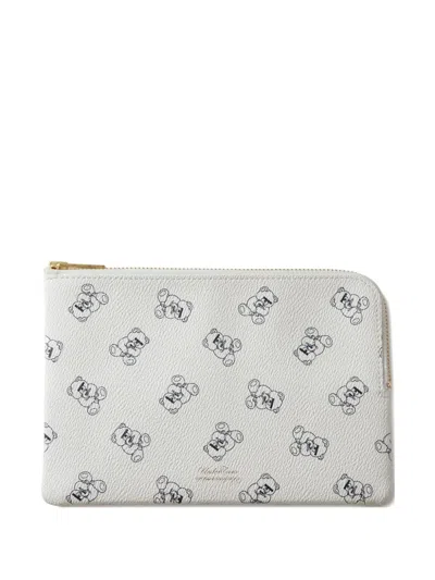 Undercover Bear-print Pouch