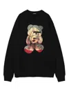 Undercover Sweatshirt Mit Teddy-print In Schwarz