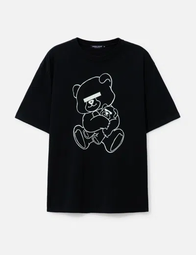 Undercover Bear Short Sleeve T-shirt In Black